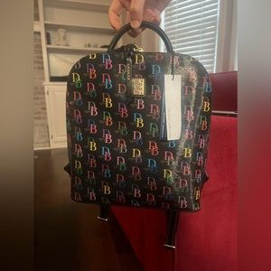 BRAND NEW, never used Dooney & Bourke Zip Pod Backpack
